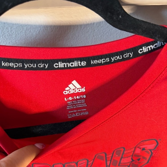 Adidas St. Louis Cardinals Baseball Red Tee Shirt - Picture 3 of 5